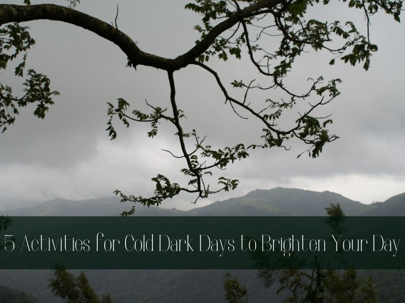 5 Activities for Cold Dark Days to Brighten Your Day