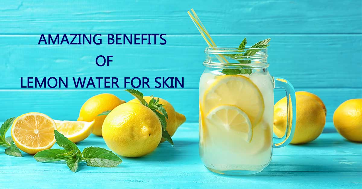 Lemon water on sale in the morning