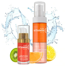 Load image into Gallery viewer, Vitamin C Serum & Vitamin C Cleansing Water 150mL