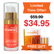 Load image into Gallery viewer, Vitamin C Serum | Get a FREE Vitamin C Concentrate (12 Ampoules)