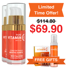 Load image into Gallery viewer, Buy 2 Vitamin C Serums | Get a FREE Vitamin C Concentrate (12 Ampoules) & Vitamin C Cleansing Water