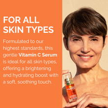 Load image into Gallery viewer, Vitamin C Serum for Mature Skin: Anti-Aging Formula Hydrates, Brightens, Moisturizes & Firms