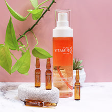 Load image into Gallery viewer, Vitamin C Concentrate (12-Pack of Ampoules) & Free Vitamin C Cleansing Water