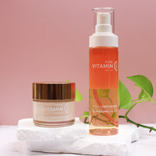 Load image into Gallery viewer, Vitamin C Face Cream | Get a FREE Vitamin C Cleansing Water 150mL