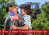 Women Veteran and Son