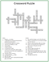 Spring Crossword Answer Key