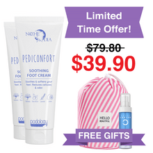 Load image into Gallery viewer, Buy 2 Foot Creams | Get a FREE Ocean Intense Cleanser &amp; Cosmetic Bag

