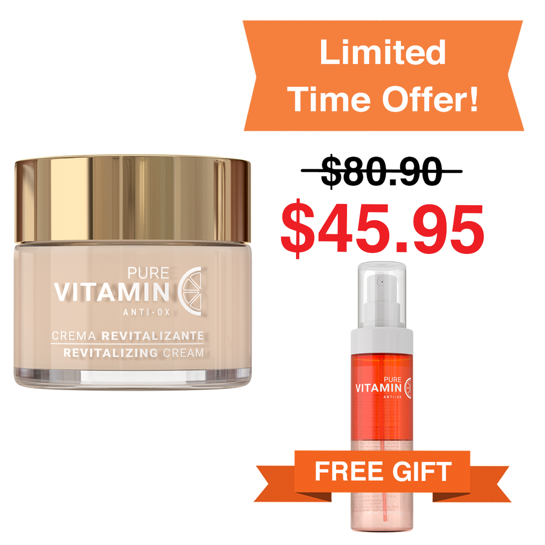 Buy a Vitamin C Face Cream Get a Free Vitamin C Cleansing Water 150mL