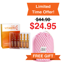 Load image into Gallery viewer, Vitamin C Concentrate (12-Pack of Ampoules) | Get a FREE Limited Edition Cosmetic Bag
