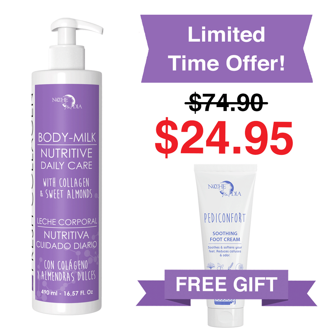Fresh Collagen Body Milk | Get A FREE Soothing Foot Cream