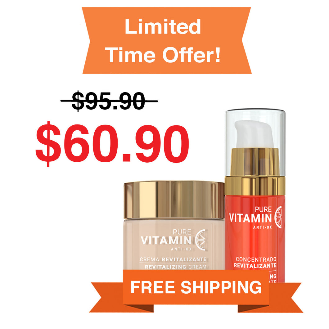 Vitamin C Serum & Vitamin C Face Cream
