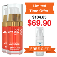 Load image into Gallery viewer, Buy 2 Vitamin C Serums | Get a FREE Eye Contour

