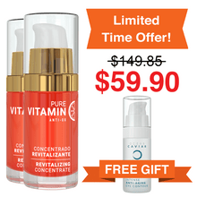 Load image into Gallery viewer, Buy 2 Vitamin C Serums | Get a FREE Eye Contour
