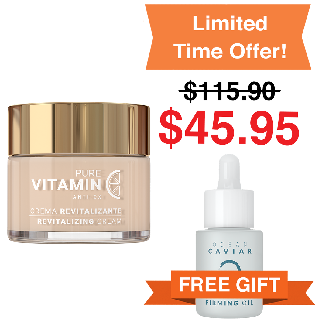 Vitamin C Face Cream | Get a FREE Caviar Firming Oil