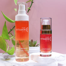 Load image into Gallery viewer, Vitamin C Serum &amp; Vitamin C Cleansing Water 150mL
