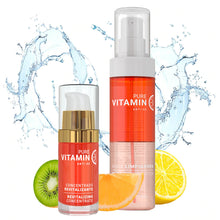 Load image into Gallery viewer, Vitamin C Serum &amp; Vitamin C Cleansing Water 150mL
