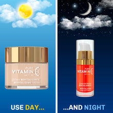Load image into Gallery viewer, Vitamin C Serum &amp; Vitamin C Face Cream
