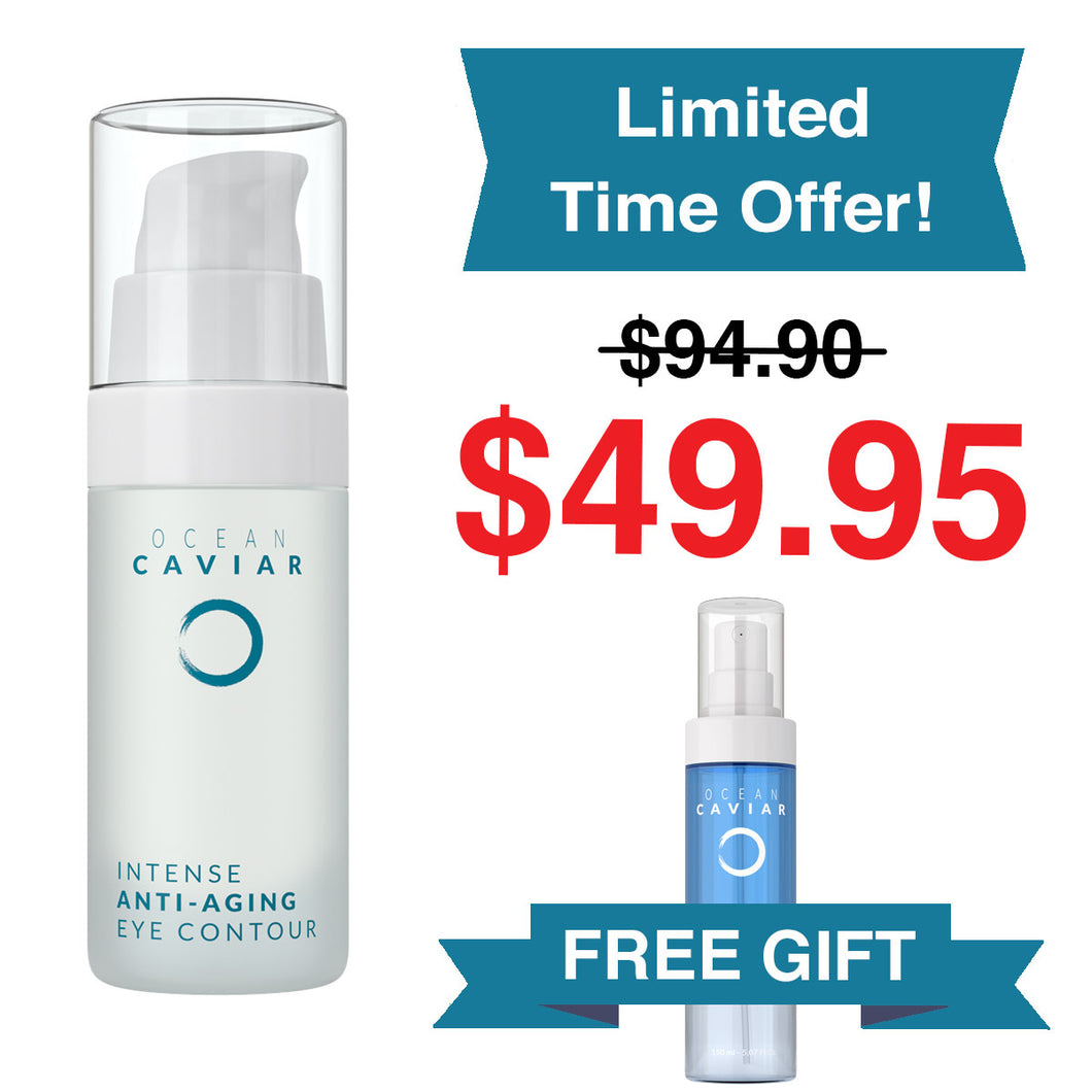 Caviar Anti-Aging Eye Contour Cream + Free Ocean Intense Cleanser